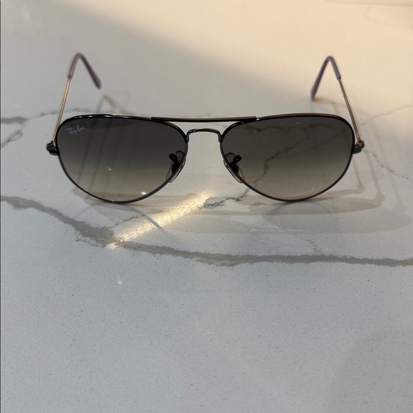 Ray-Ban Womens Aviator Sunglasses - Picture 4 of 6